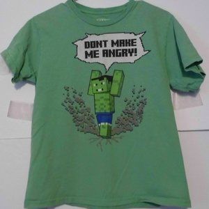 Minecraft Boys L Green Dont Make Me Angry Marvel